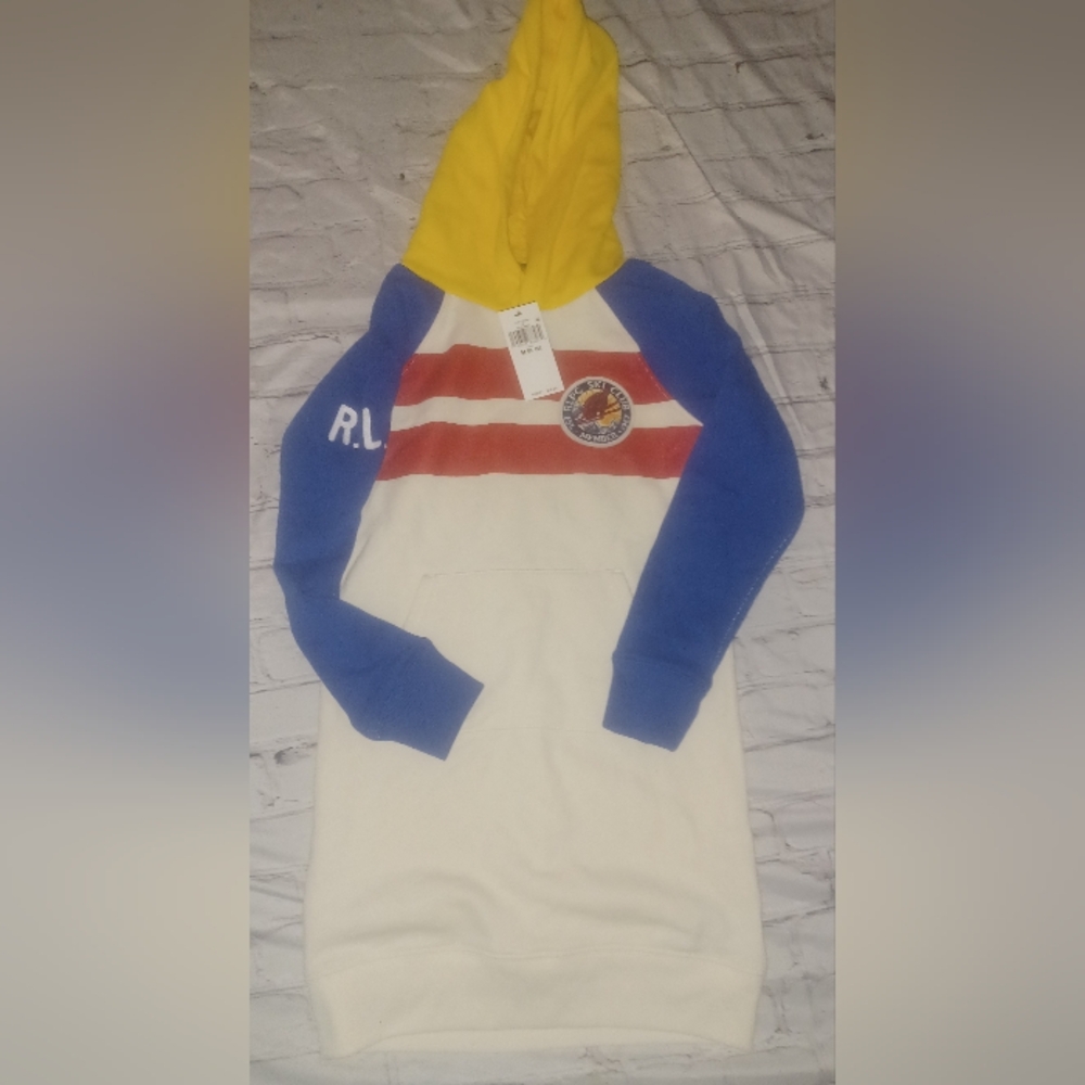 Girls Ralph Lauren hooded Dress size 8-10